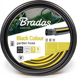  Bradas Wąż ogrodowy BLACK COLOUR 1/2" - 30m