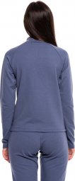  RENNWEAR Bluza sportowa ze stójką zamkiem i kieszeniami jeansowy 140-146 cm