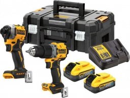  Dewalt ZESTAW WKRĘTARKA DCD805 + ZAKRĘTARKA DCF850 18V 2*5.0AH