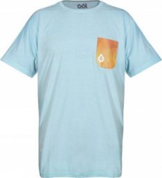  SixSixOne 661 T-Shirt GEO POCKET Tee L błękitna