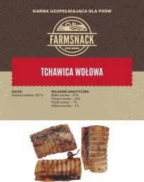  FarmSnack FarmSnack Tchawica wołowa 1kg