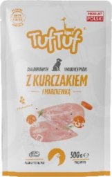  BULT TUF TUF Saszetka mielonki dla psa Kurczak z Marchewką 500g