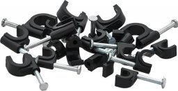 Blow Uchwyt kabla 4mm czarny okrągły (42-013#)