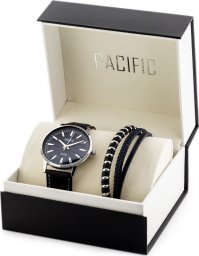 Zegarek Pacific ZEGAREK MĘSKI PACIFIC X0087-07 - komplet prezentowy (zy093d)