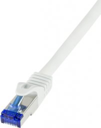 LogiLink LogiLink C6A011S kabel sieciowy Biały 0,25 m Cat6a S/FTP (S-STP)