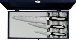 Tojiro Tojiro Flash Zestaw Nóż Szefa kuchni + uniwersalny + do obierania