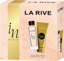  La Rive La Rive for Woman Zestaw prezentowy In Woman (woda perfumowana 90ml+żel pod prysznic 100ml)