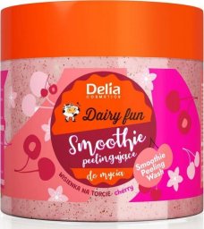  Delia Dairy Fun peelingujące smoothie do mycia ciała Wisienka na Torcie 350ml
