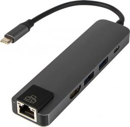 Karta sieciowa Blow 86-060# Karta sieciowa usb-c rj45+hdmi k-03