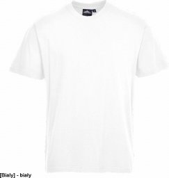  Portwest B195 - T-shirt Turin Premium - biały 2XL