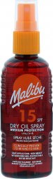  Malibu Malibu Dry Oil Spray SPF15 Olejek Brązujący Do Opalania 100ml