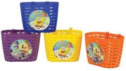 Widek Koszyk na kierownice SPONGE BOB plastikowy pomarańczowy (WDK-S326)