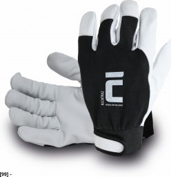 CERVA ALCATRAZ - rękawice mechaniczne wzmacniane skórą 10