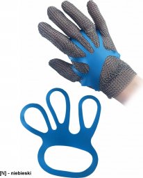  R.E.I.S. RTENSIO-BLUE - Nakładka na rękawice antyprzecięciowe.