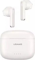Słuchawki Usams USAMS Słuchawki Bluetooth 5.3 TWS US Series Dual mic bezprzewodowe białe/white BHUUS02