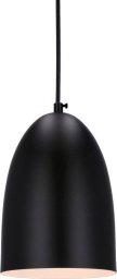 Lampa wisząca Candellux Icaro lampa wisząca czarny 1X40W E27 klosz czarny 31-09616