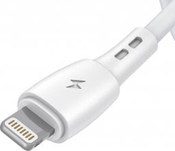 Kabel USB Vipfan USB-A - Lightning 2 m Biały (X05LT-2m-white)