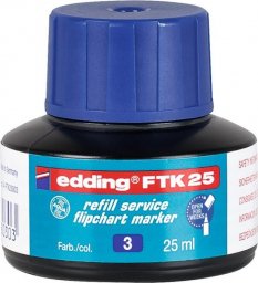  Edding Tusz do uzupełniania markerów do flipchartów e-FTK 25 EDDING, niebieski