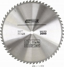 AWTools AWTOOLS PIŁA TARCZOWA WIDIOWA 600x30x40z