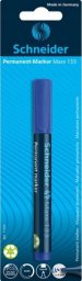  Schneider Marker permanentny SCHNEIDER Maxx 133, ścięty, 1-4mm, blister, niebieski