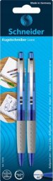  Schneider Długopis automatyczny SCHNEIDER Loox, 2szt., blister, niebieski