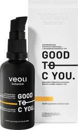 Veoli Botanica GOOD TO C YOU Antyoksydacyjny koncentrat rozjaśniający z ultrastabilną witaminą C 15%