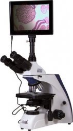 Mikroskop Levenhuk Trójokularowy profesjonalny mikroskop cyfrowy Levenhuk MED D30T LCD