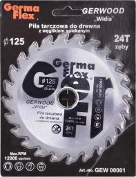  Germa Flex Piła tarczowa do drewna - 24 zęby Gerwood 125x22,2