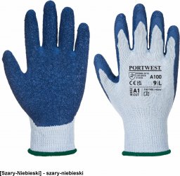  Portwest A100 - Rękawica Grip - szary-niebieski 2XL