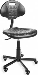 Krzesło biurowe Rosart Krzesło PUR z kółkami do powierzchni twardych