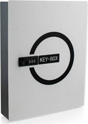  Bituxx Szafka na klucze key-box zamykany na szyfr Kasetka z haczykami 24 szt