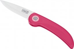  Lurch składany nóż piknikowy, ceramiczny, 19 cm, różowy
