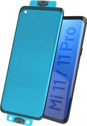  4kom.pl Folia szklana 3D Edge Nano Flexi Glass szkło hartowane na cały ekran z ramką do Xiaomi Mi 11 / 11 Pro