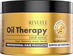 Revuele Maska do włosów suchych na bazie olejków / Revuele Professional Oil Therapy Hair Mask (500 ml)