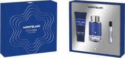 montblanc Zestaw Perfum dla Mężczyzn Montblanc Explorer Ultra Blue 3 Części