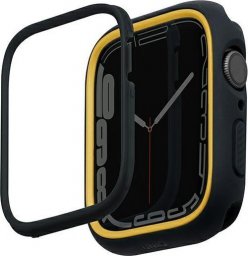  Uniq UNIQ etui Moduo Apple Watch Series  4/5/6/7/8/SE 40/41mm czarny-musztardowy/midnight-mustard