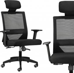 Krzesło biurowe Szchara X60 Czarne