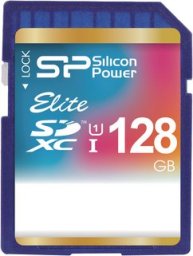 Karta Silicon Power Elite SDXC 128 GB Class 10 UHS-I/U1 (SP128GBSDXAU1V10)