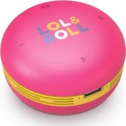 Głośnik Energy Sistem Głośnik Bluetooth Przenośny Energy Sistem Lol&Roll Pop Kids Różowy 5 W 500 mAh
