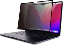 Filtr Moshi Moshi Umbra - Folia ochronna na ekran MacBook Air 13,6" M2 (2022) z filtrem prywatyzującym (czarna ramka)