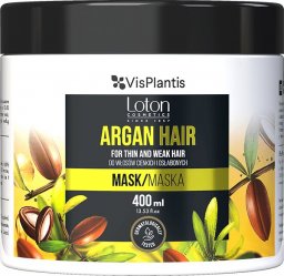 Vis Plantis Vis Plantis Loton Maska do włosów cienkich i osłabionych - Argan Hair 400ml