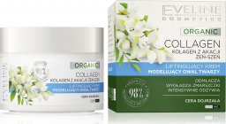  Eveline Organic Collagen Liftingujący Krem modelujący owal twarzy na dzień i noc - cera dojrzała 50ml