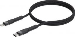 Kabel USB Linq USB-C - Lightning Czarny (LQ48031)