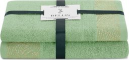  AmeliaHome Ręcznik Bellis zielony 50x90+70x130 AmeliaHome