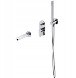 Cersanit SET B725 Zestaw wannowy podtynkowy CREA chrom (S952-035)