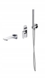 Cersanit SET B726 Zestaw wannowy podtynkowy CITY chrom (S952-036)