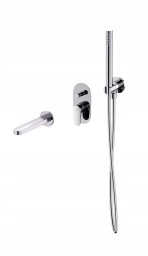 Cersanit SET B728 Zestaw wannowy podtynkowy INVERTO chrom (S952-038)