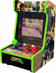  Arcade1UP Stojący Automat Konsola Retro Arcade1up 2w1 / 2 Gry / Żółwie Ninja