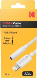 Adapter USB Kodak Adapter Kabel Iphone Apple Lightning Na Mini Jack 3.5mm