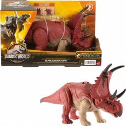 Figurka Mattel Jurassic World Diabloceratops Dinozaur Groźny ryk HLP16